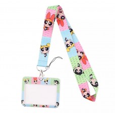 Lanyard Chicas Super Poderosas Cinta + portacredencial Vertical